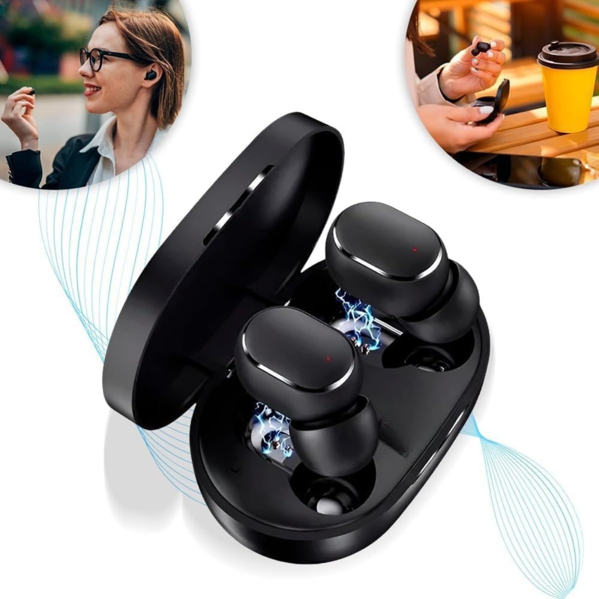 Premium Wireless Bluetooth Earbuds – Long Battery Life | 5.0 Technology