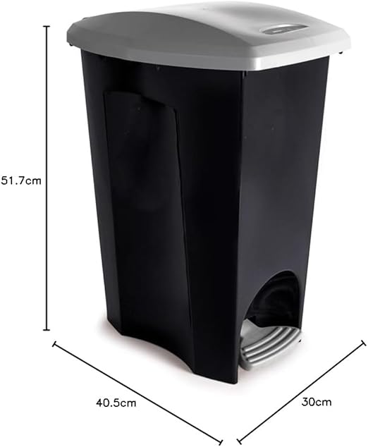 Plasútil 3-in-1 Pedal Bin – 30L Recycling Waste Bin